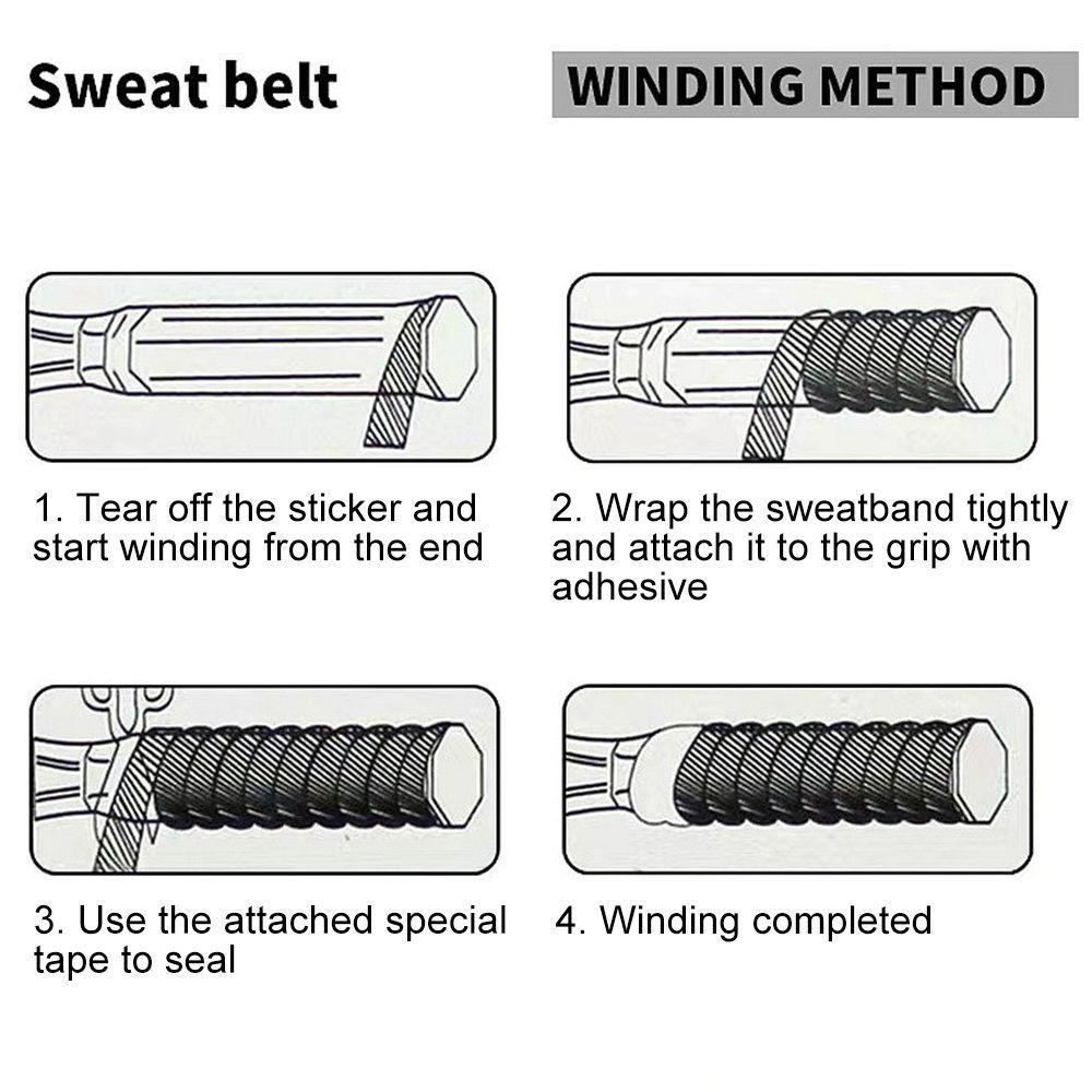 Cinta de agarre para bádminton - Fishing Rod Wrap Tape reseña y precio