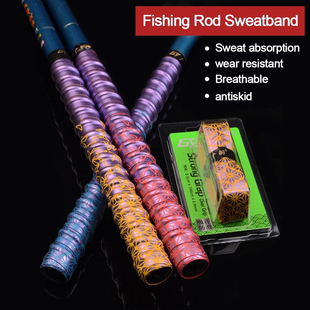 Banda para el sudor para caña  - Fishing Rod Wrap Tape reseña y precio