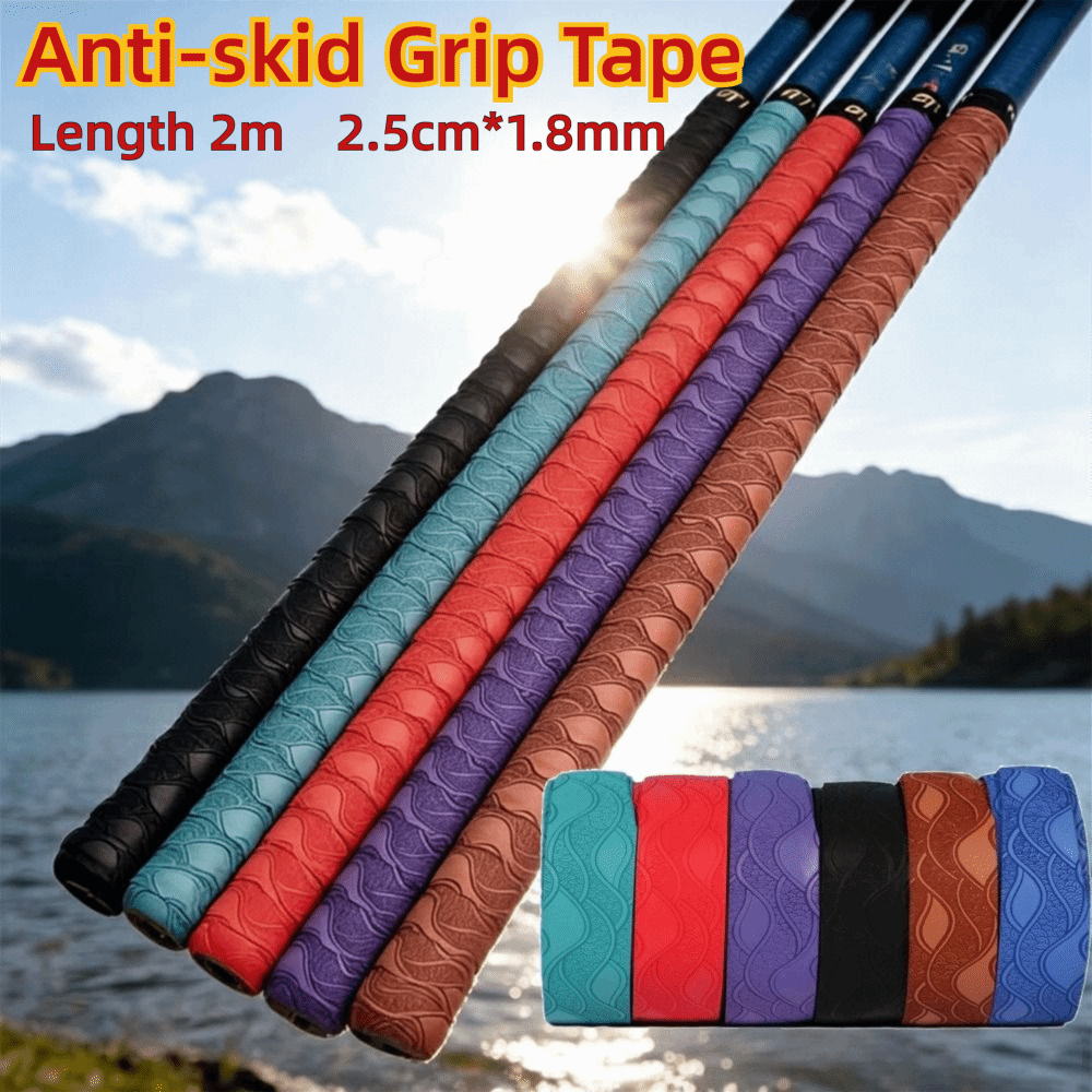 Nuevo Cinta de Agarre para Raq - Fishing Rod Wrap Tape reseña y precio